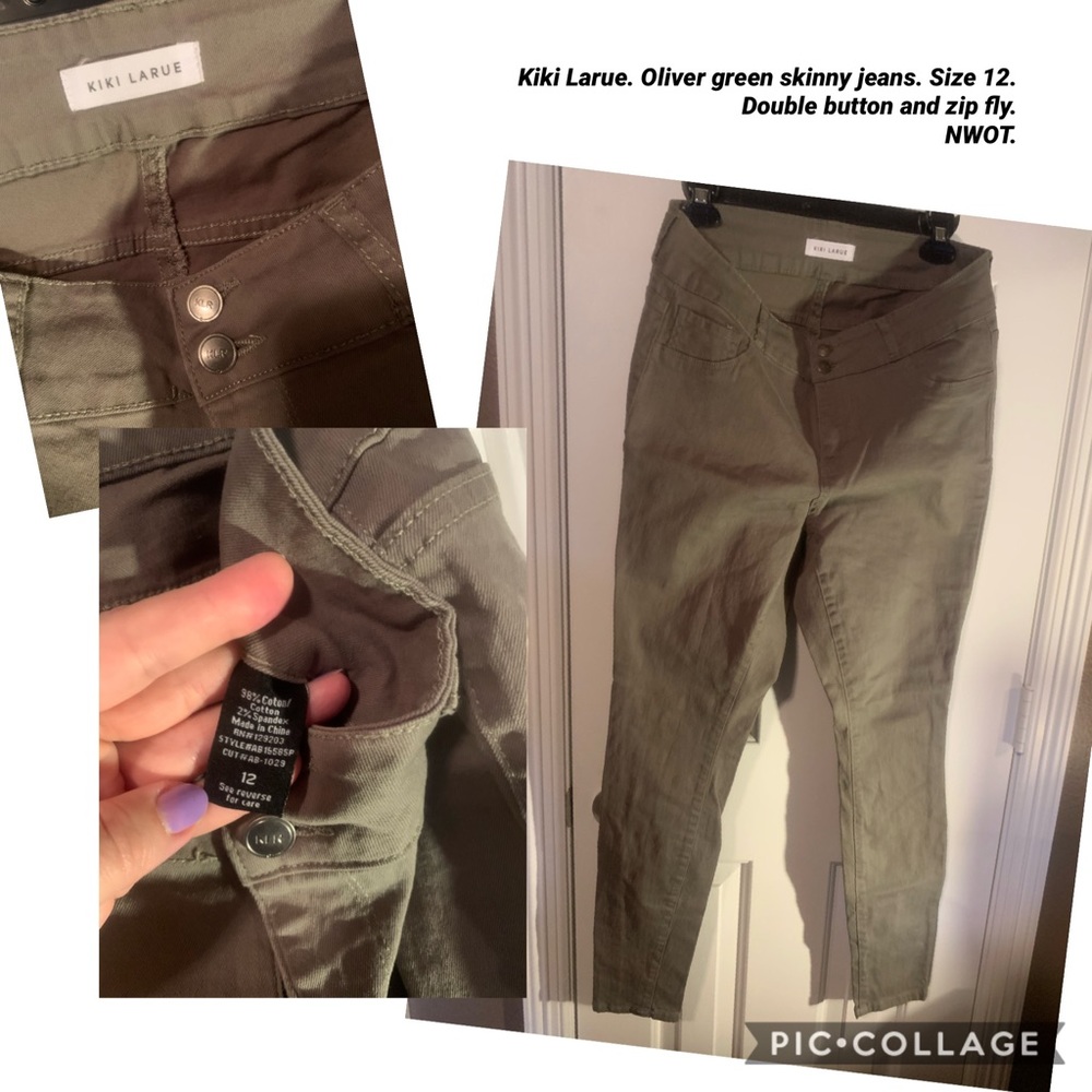 Kikilarue Olive Skinny Jeans